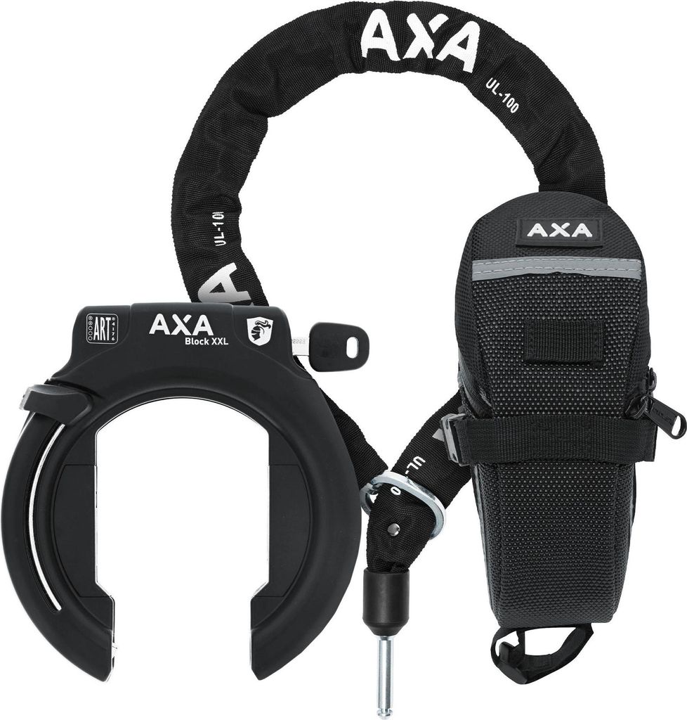 AXA only Axa Kit antivol cadre Block Xxl + chaîne/sac Image du produit 