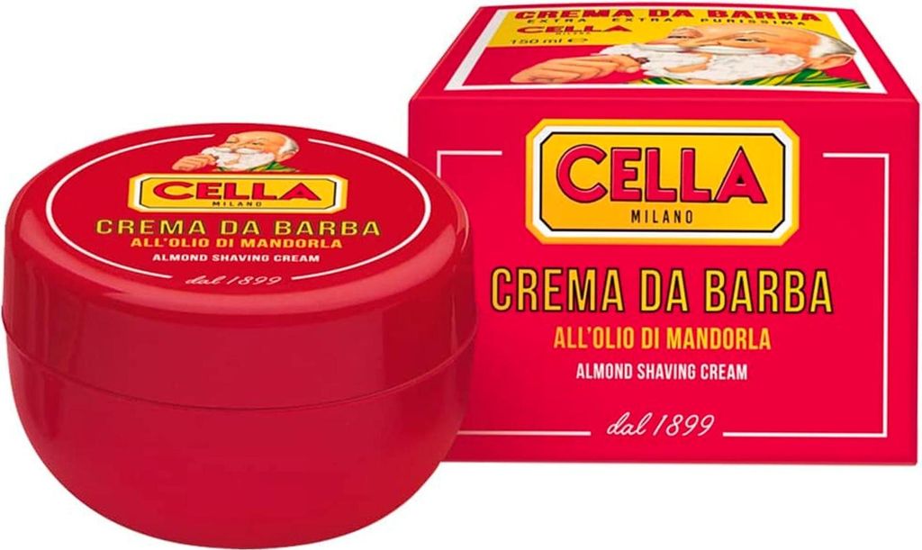 Cella Milano Mandel-Rasiercreme 150 ml Produktbild 