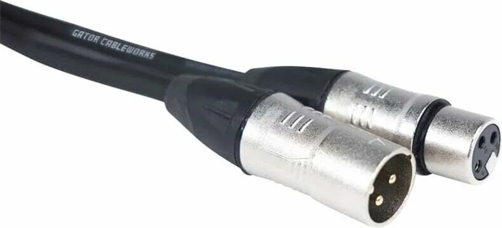 Câble XLR Haut-parleur 15,2m Gator : Fini les Pertes de Signal en Concert