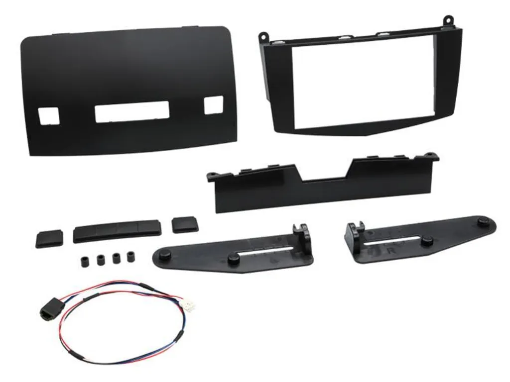 Telaio Riduzione Autoradio Mercedes Classe C - Kit 2 DIN Alta Qualità