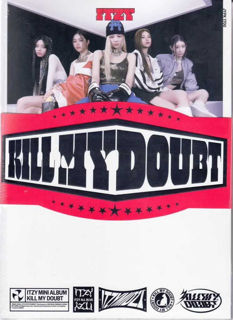 Album K-pop ITZY Kill My Doubt Version A CD et Inclusions Officielles