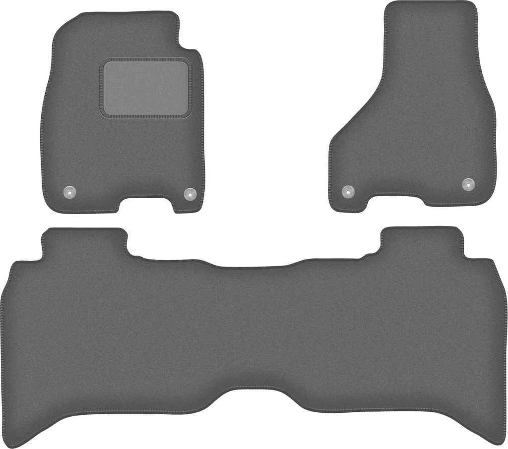 Graphit-Fußmatten für: Dodge RAM DS DJ 1500 Pickup (2012-2020)