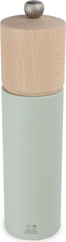 PEUGEOT Salzmühle Boreal Z 21cm - Buchenholz Mit Zirlion-Mahlwerk, Salbeigrün