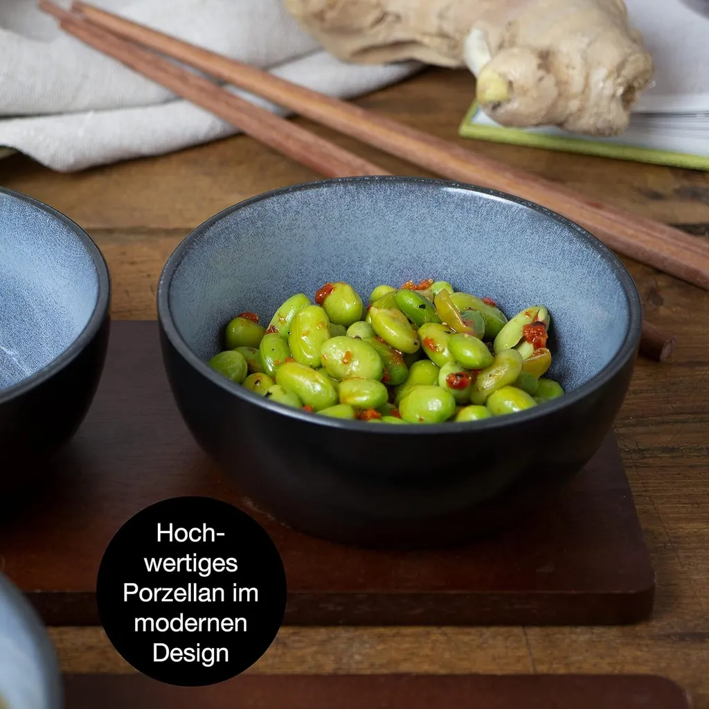 Bols à Miso Incassables et Design VIDA Moritz & Moritz, Lot de 4