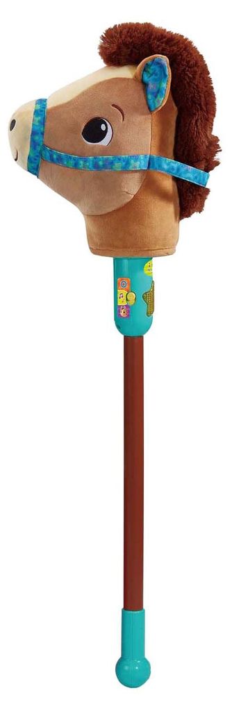 VTech Mijn Eerste Hobby Horse, 1 Jahr(e), Mit Ton, Sprachfunktion, Batterien erforderlich, AAA, Kunststoff, Plüsch