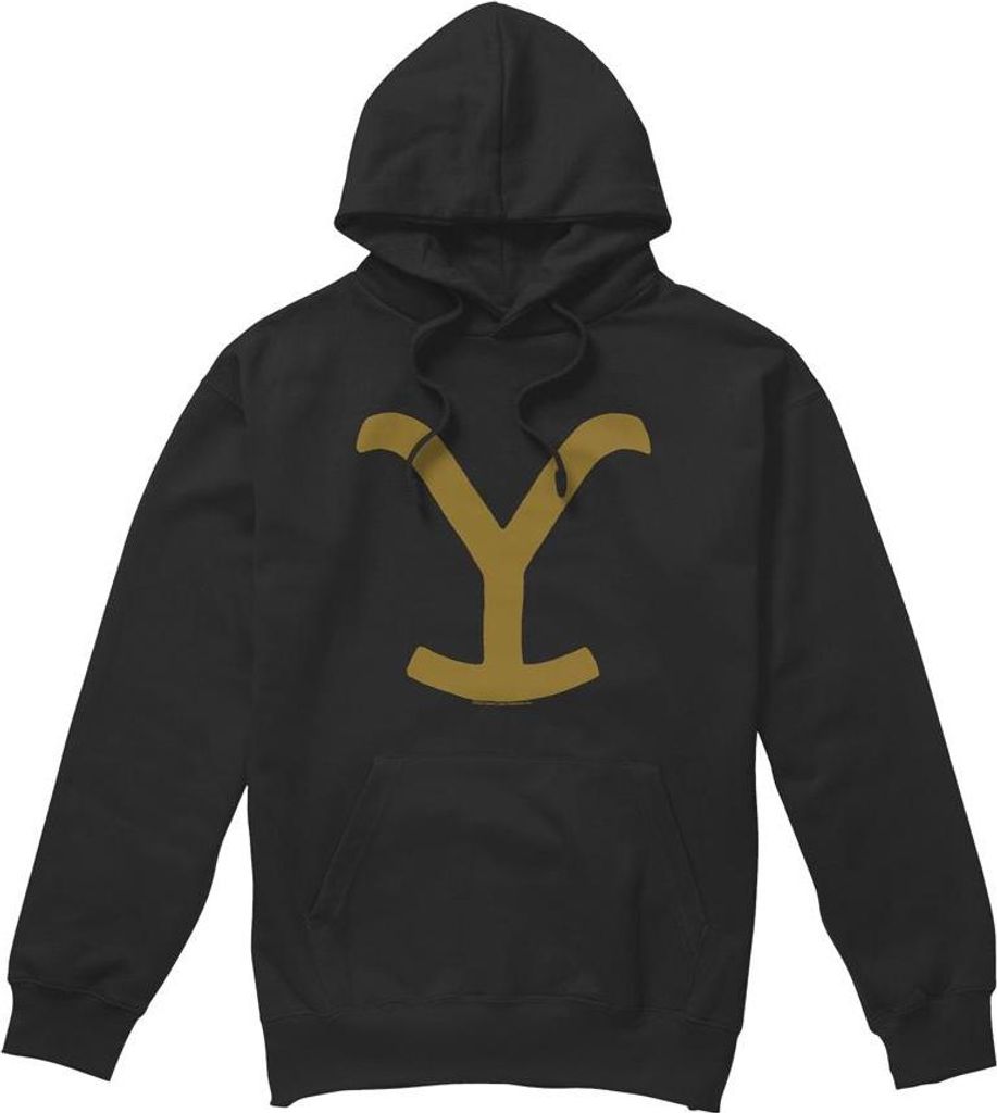 Yellowstone - Kapuzenpullover für Herren TV8274 (XXL) (Schwarz)