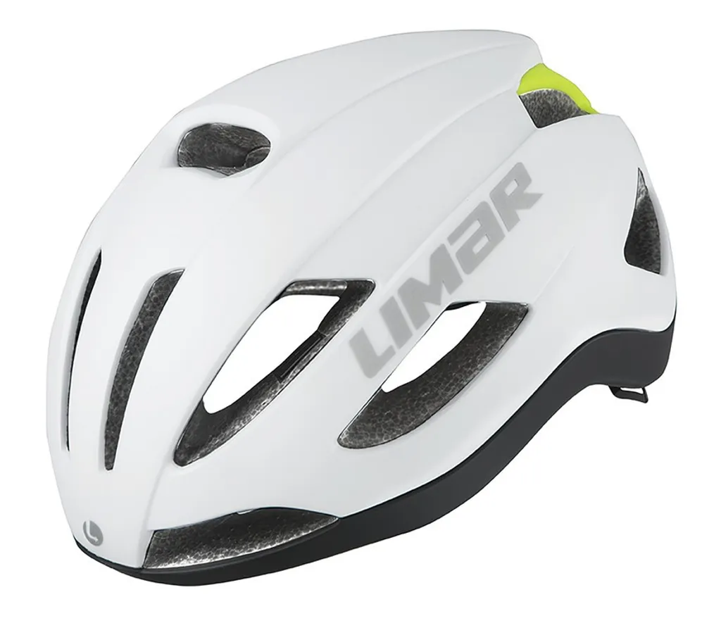 Casque de vélo Limar Air Master Réfléchissant Blanc Jaune Taille L