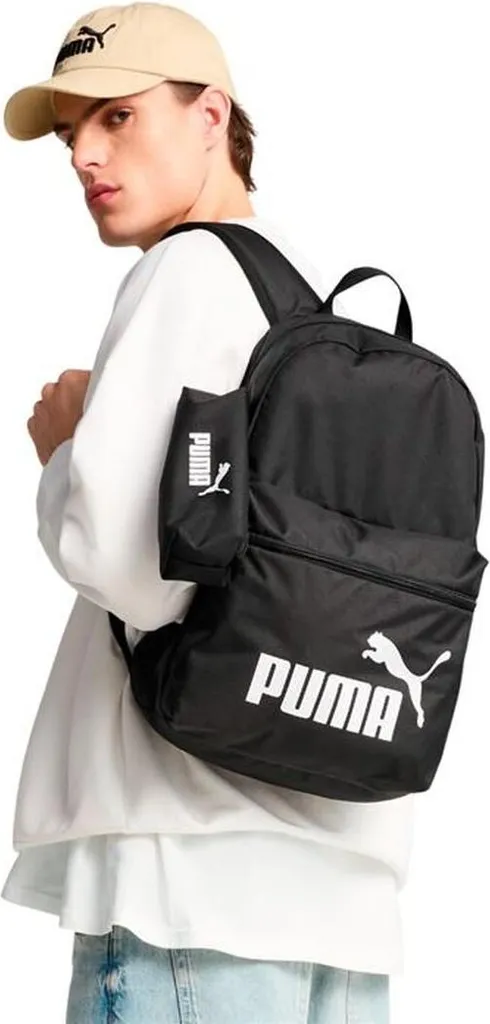 Sac à dos Puma Phase Noir - Bagagerie Sportive Ergonomique avec Logo - 3