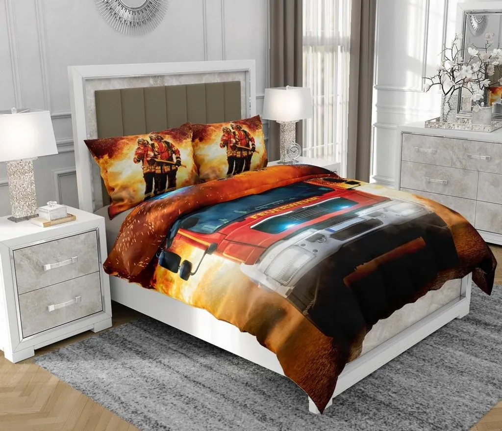 Biancheria da Letto SOVIO 140x200 Multicolore in Cotone Naturale