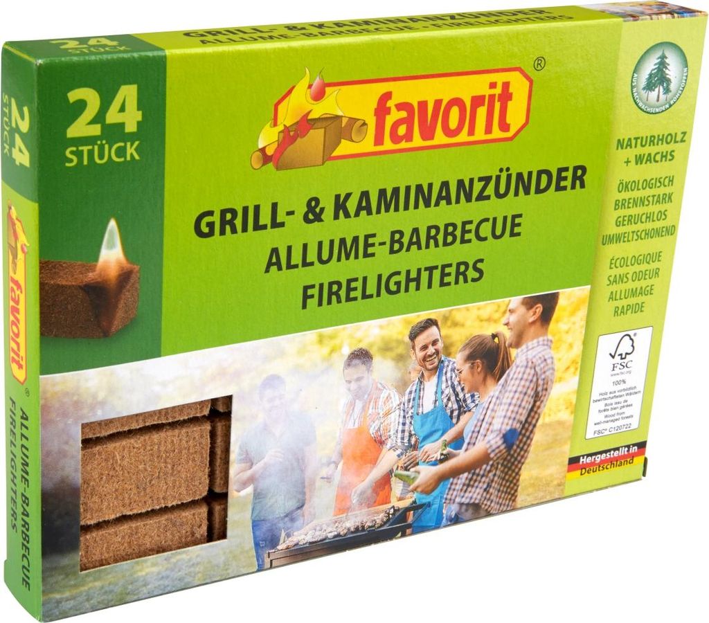 Tuhý podpalovač 24 ks Obrázek produktu 