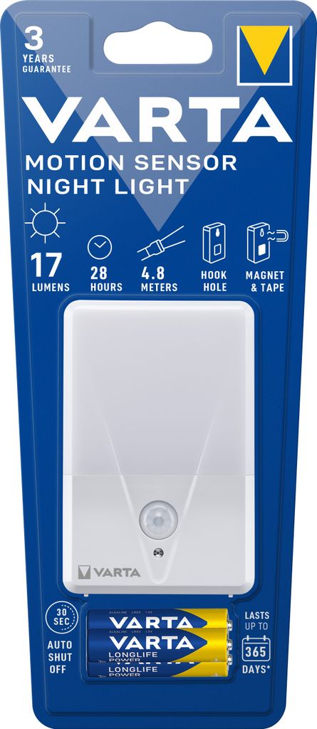 VARTA lampe de nuit à détecteur de mouvement 16624 + 3 x Image du produit 
