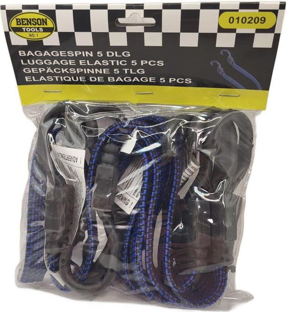 Gepäckspanner Set 5 Teilig Ladungssicherung Gepäckspinne