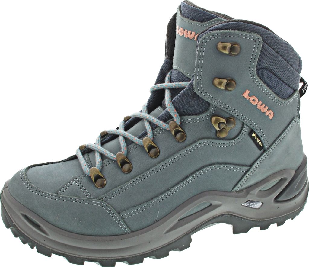 Lowa Renegade GTX Mid Ws 3209456122 (6.5/eisblau-lachs) Produktbild 