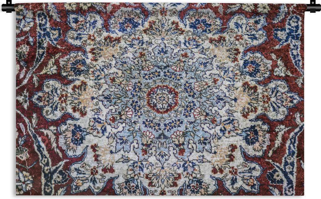 MuchoWow Wandteppich Wandbehang Persische Teppiche - Teppiche - Mandala 120x80 cm Tapisserie Dekoration Wandtuch - Wanddekorationen - Wandtücher