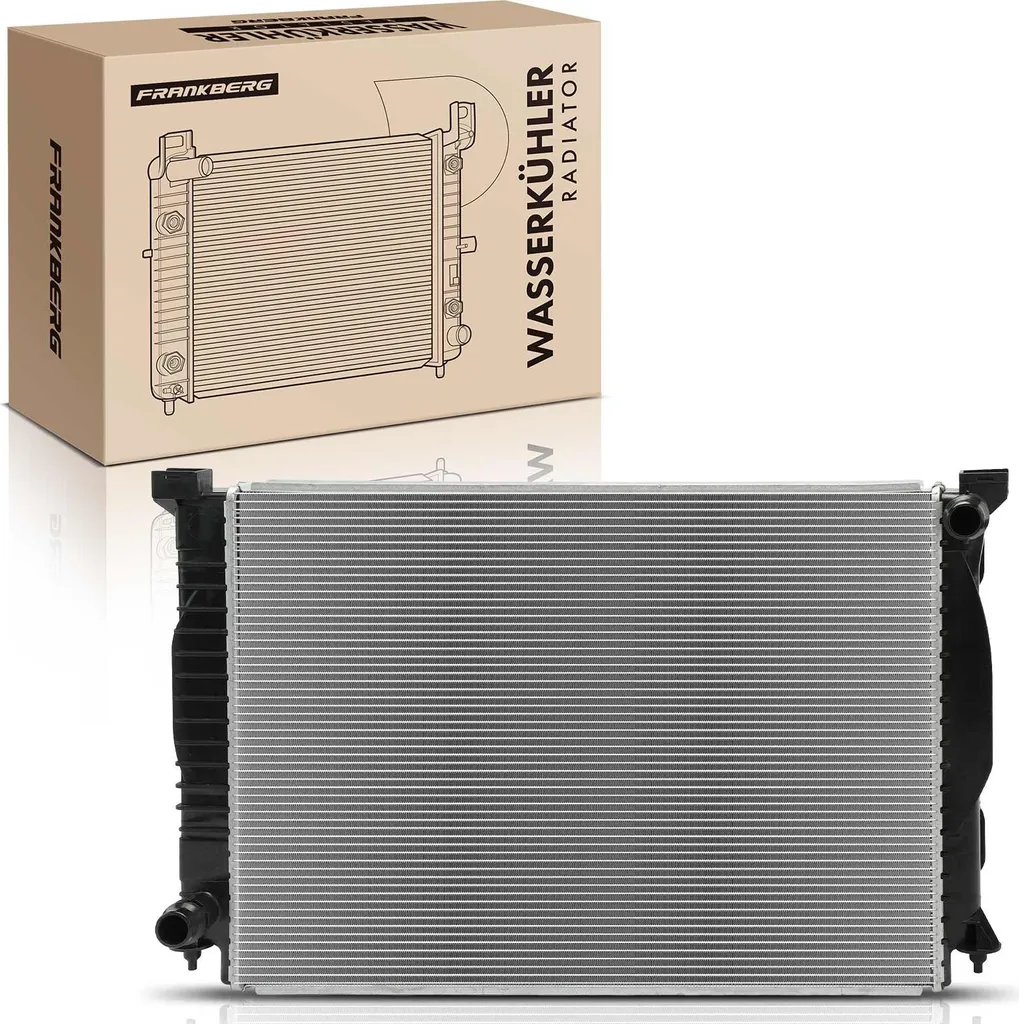 Radiateur Moteur Frankberg en Aluminium pour Audi A4 4.2L Haute Qualité