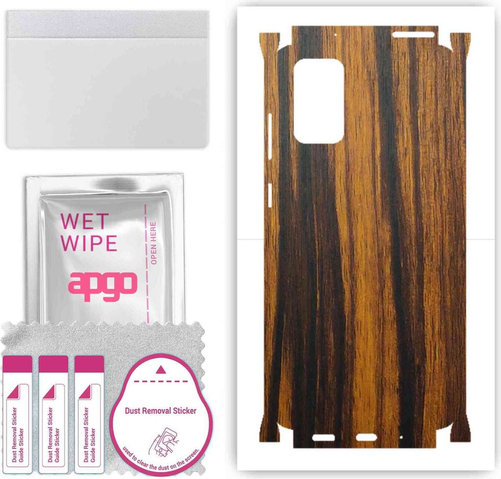apgo Rückseite + Seiten Schutzfolie, Skin, kompatibel mit Samsung Galaxy S20 Plus, Hinten Displayschutzfolie aus Vinylfolie, kratzfest, einfache M...