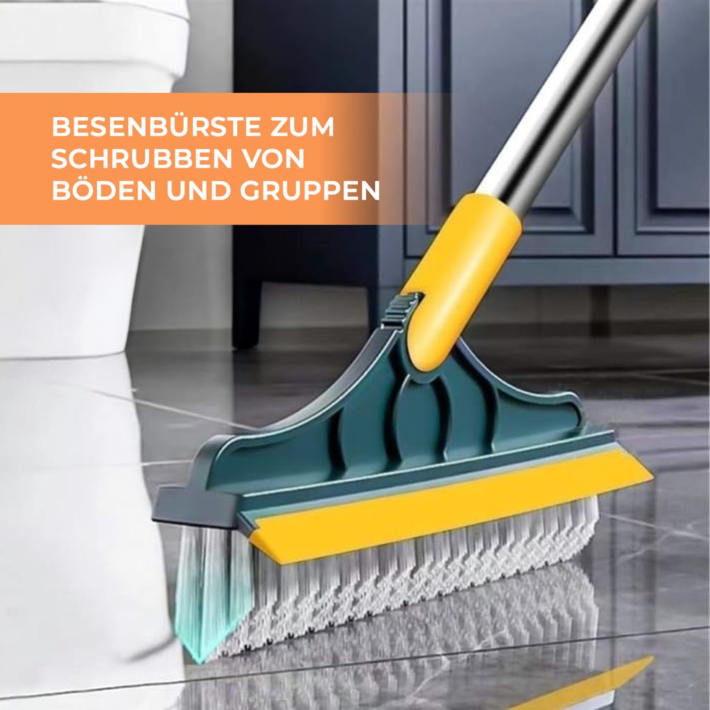 Redecker Scheuerbürste Mit Bügelgriff – 22 Cm, Geöltes Buchenholz, Fibre-Borsten
