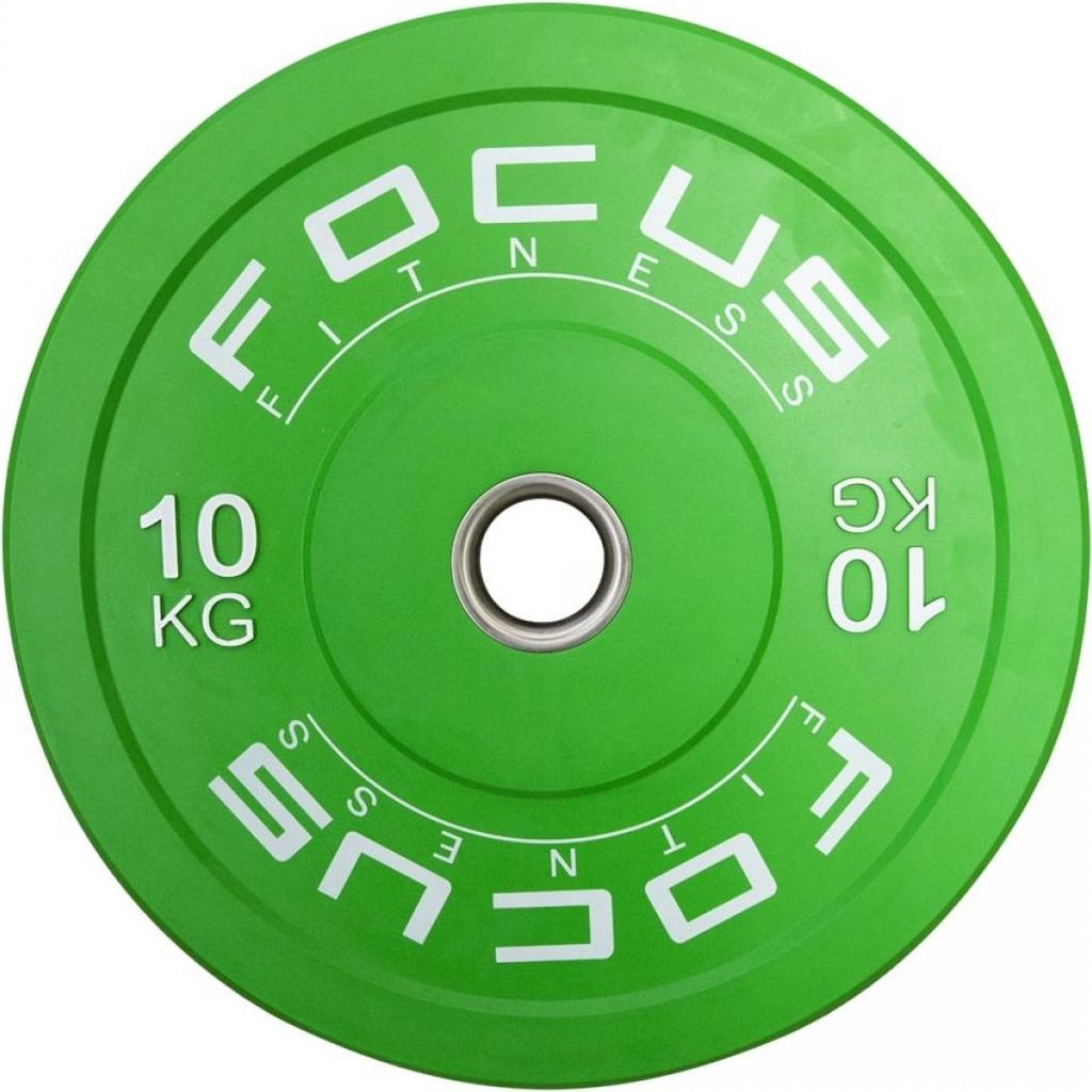 Olympische Hantelscheibe 50 mm - Focus Fitness Bumper Produktbild 