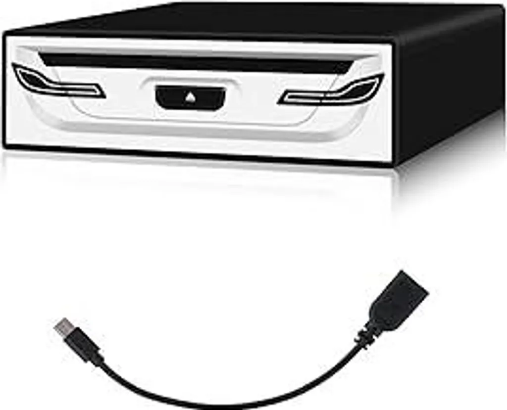 Lettore CD Esterno per Auto USB - Rivivi la Tua Musica in DVD