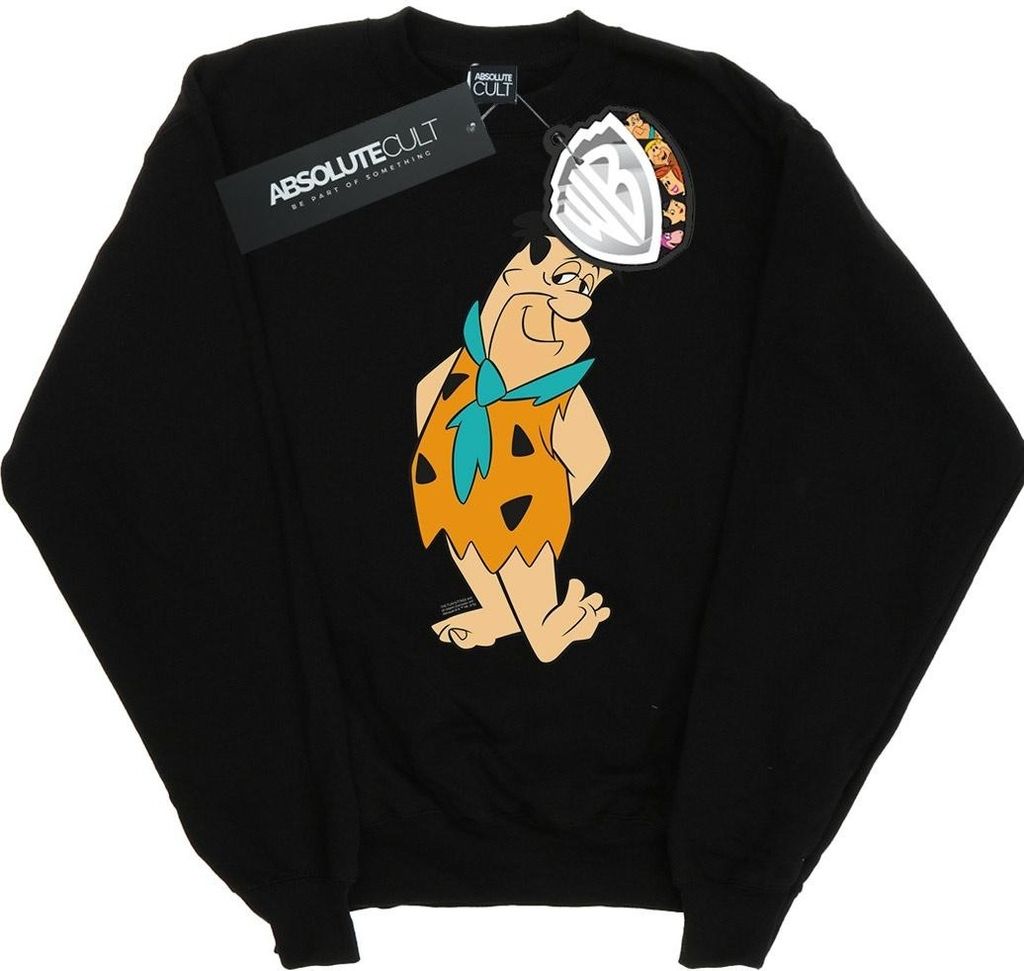 The Flintstones - Sweatshirt für Herren BI23511 (S) (Schwarz)