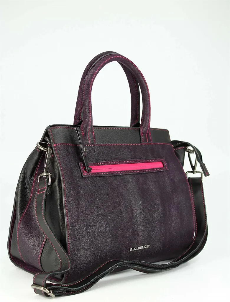FredsBruder Sac à main pour adulte en cuir véritable style vintage chic