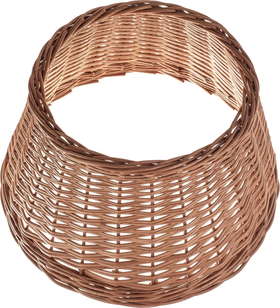 Collier sapin de Noël pour cacher le support - Panier tressé de 45cm