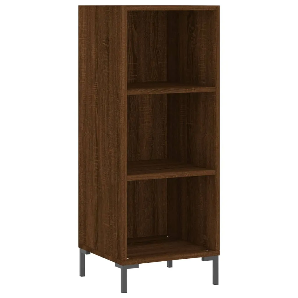 SYFAX Mobile Madia Moderna Rovere Marrone 90cm | Design Elegante