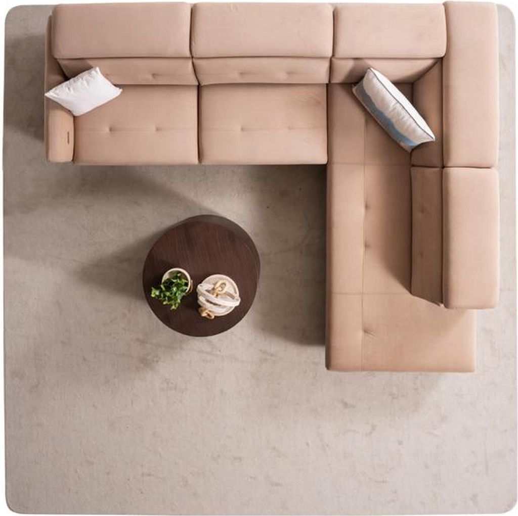 Wohnlandschaft Eckcouch Ecklounge Polsterecke Ecksofa Design Sofa Couch 270x180