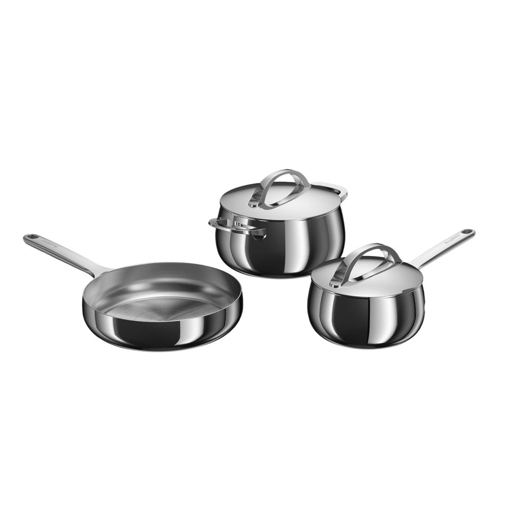 BergHOFF Home Topfset Edelstahl 5 teilig, Stieltopf 16 cm, Produktbild 