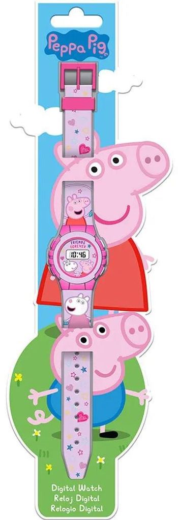 KIDS EUROSWAN Peppa Pig - Kinderuhr PP09046 Produktbild 