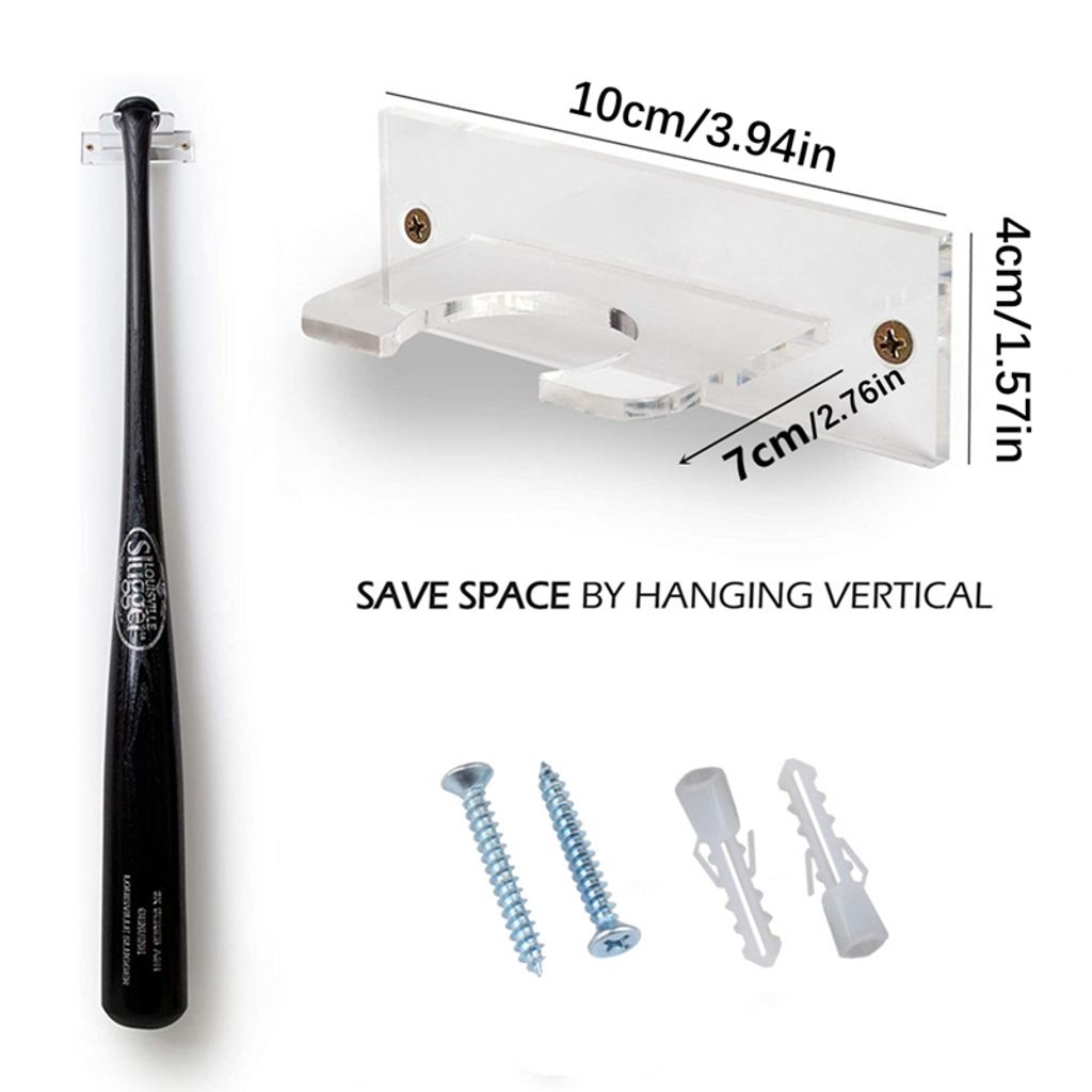 Baseballschläger Halterung , Wandhalterung Baseballschläger Produktbild 7