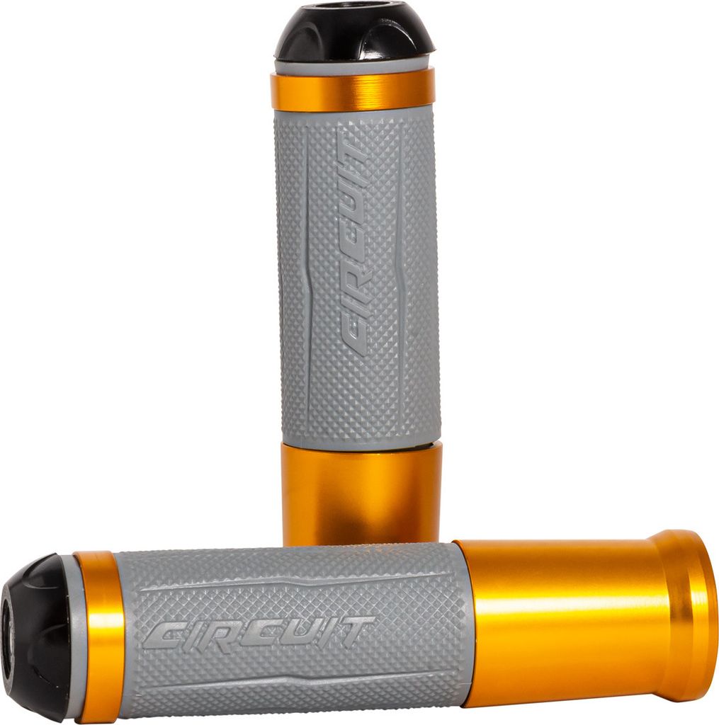 Circuit Equipment SILVERSTONE Gummigriffe, grau/gold