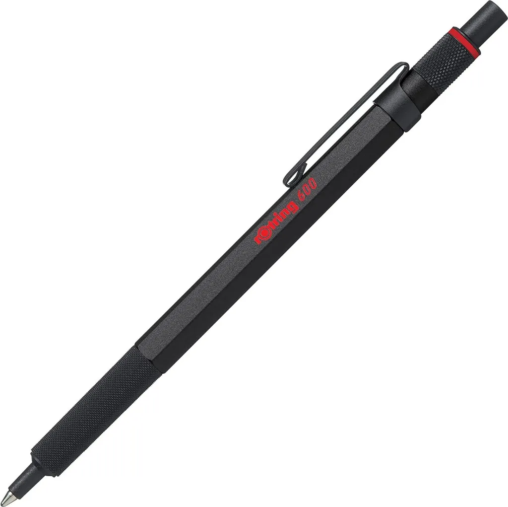 Stylo à Bille Rotring 600 Noir pour Prise de Notes et Dessin Technique