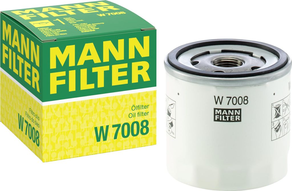Filtr oleju MANN-FILTER W 7008 Zdjęcie produktu