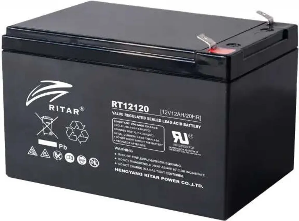 Remplacer Batterie Onduleur HS avec la RITAR RT12120 12V 12Ah AGM T2