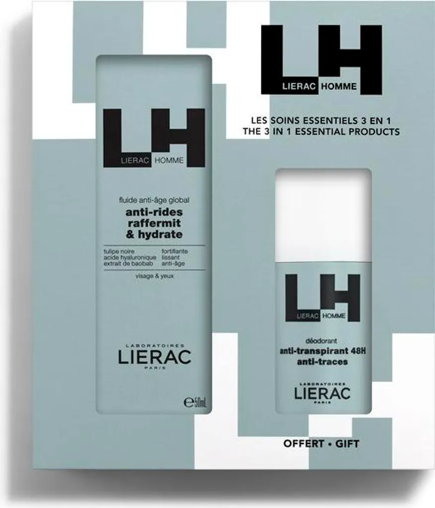 Réduire les Rides : LH Global Anti-Aging Fluid Coffret Double Efficacité