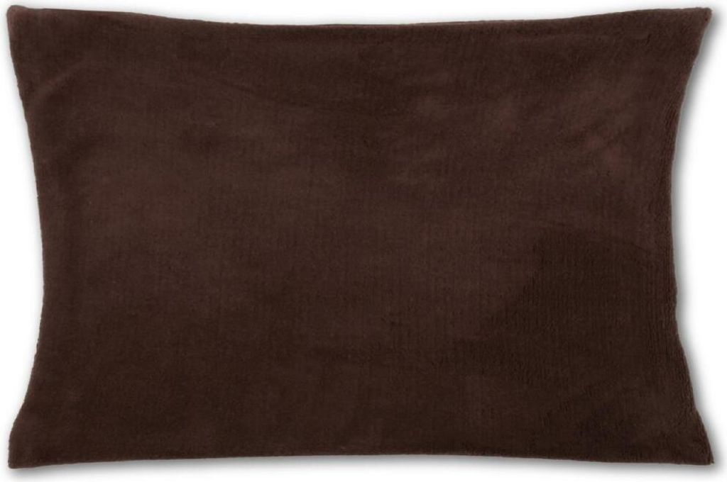Kissenhülle Kuschel in der Größe ca. 30x50 cm, Farbe: braun
