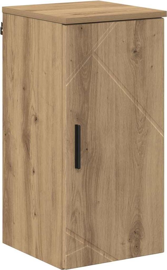Badezimmerschrank Wandmontiert Artisan-Eiche 30 x 31,5 x 61 cm