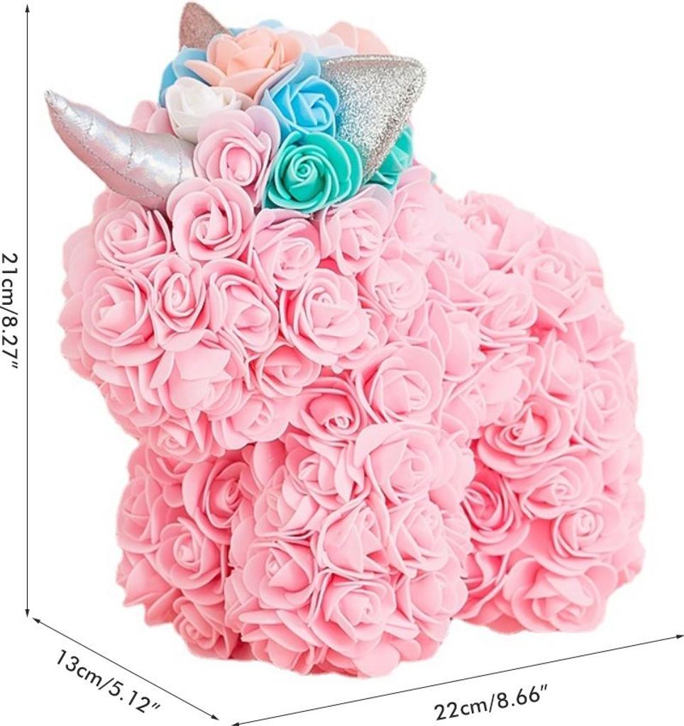 Valentinstag Geschenk Rose Pe Blume fr Freundin Home Weihnachtsdekorationen