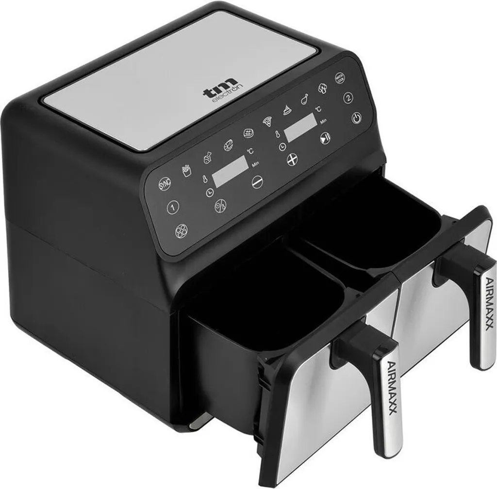 Friteuse sans huile familiale Tm WIP TMPFR200-BLK 4+4L Noir