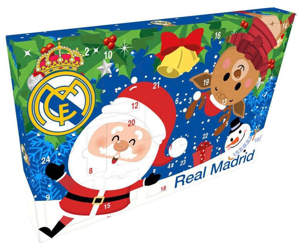 Adventskalender van Real Madrid, meerkleurig. Verkrijgbaar Productafbeelding 