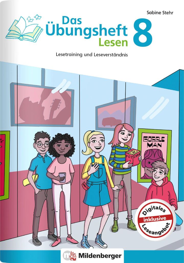 Das Übungsheft Lesen 8 Produktbild 