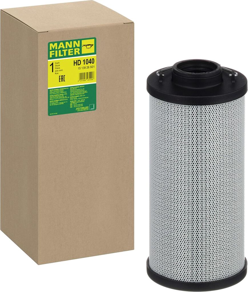 Original MANN-FILTER Filter Arbeitshydraulik HD 1040