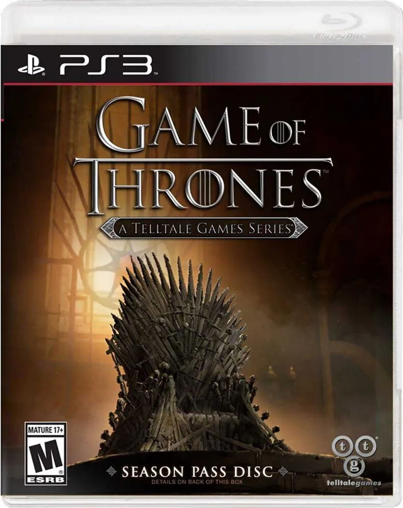 Jeu PS3 Game of Thrones Telltale pour Soirée Gaming Solo Import