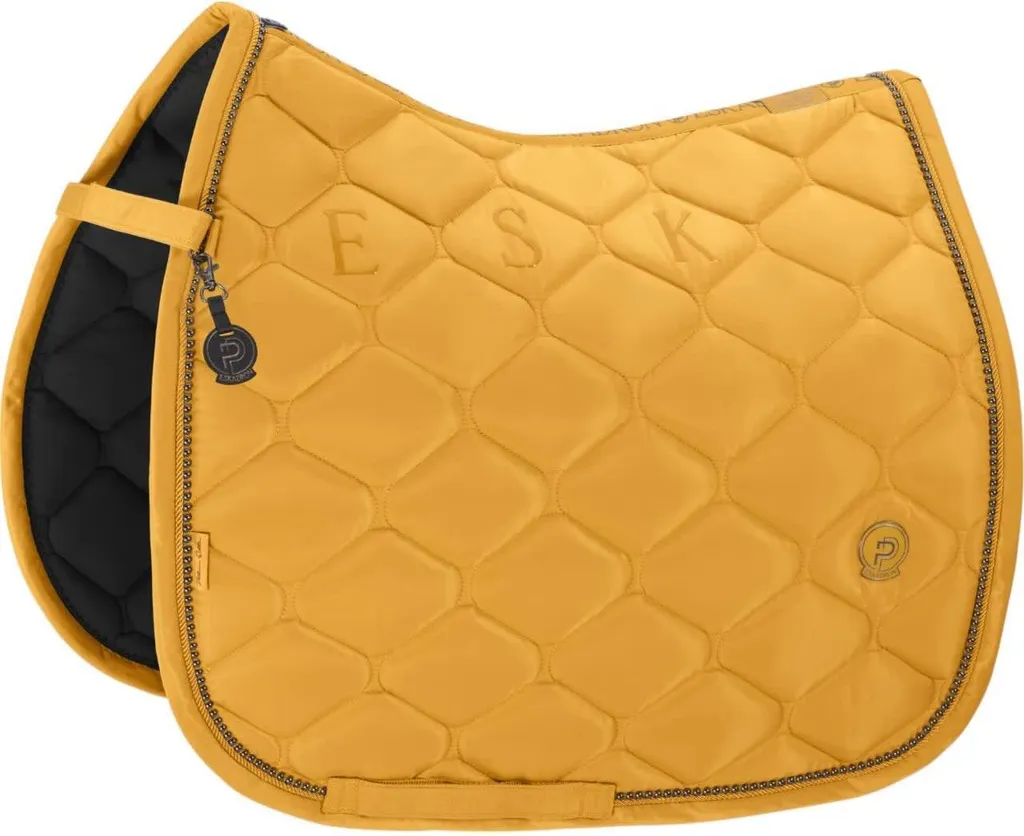Eskadron Platinum 2025 Golden Yellow Saddle Pad | Look da Sogno