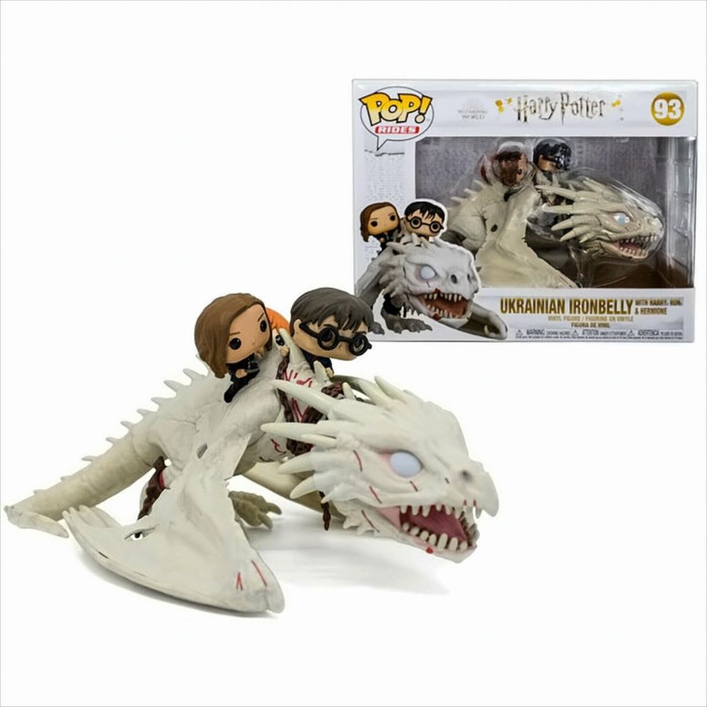 Harry Potter - Gringotts Dragon Harry, Hermion, & Ron Produktbild 
