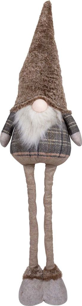 Weihnachten großer Deko Wichtel ausziehbare Beine 50-70cm Produktbild 