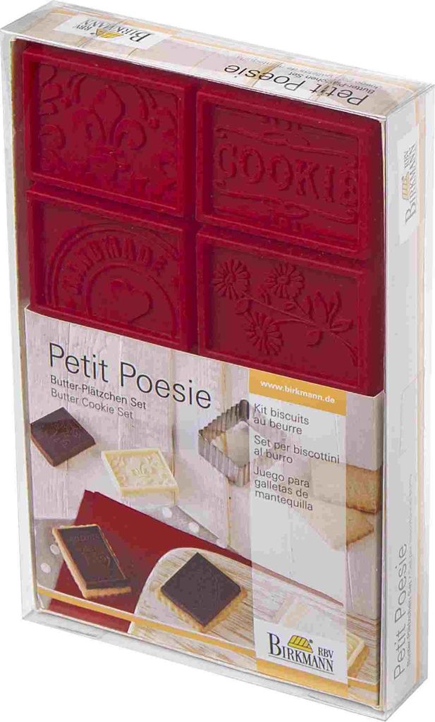 Petite Poésie Ganzjahr Butterplätzchen-Set, 2-tlg.