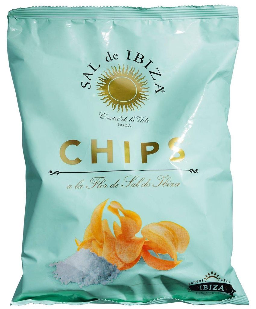 Sal de Ibiza - Chips Flor de Sal, 125 g Stück Produktbild 