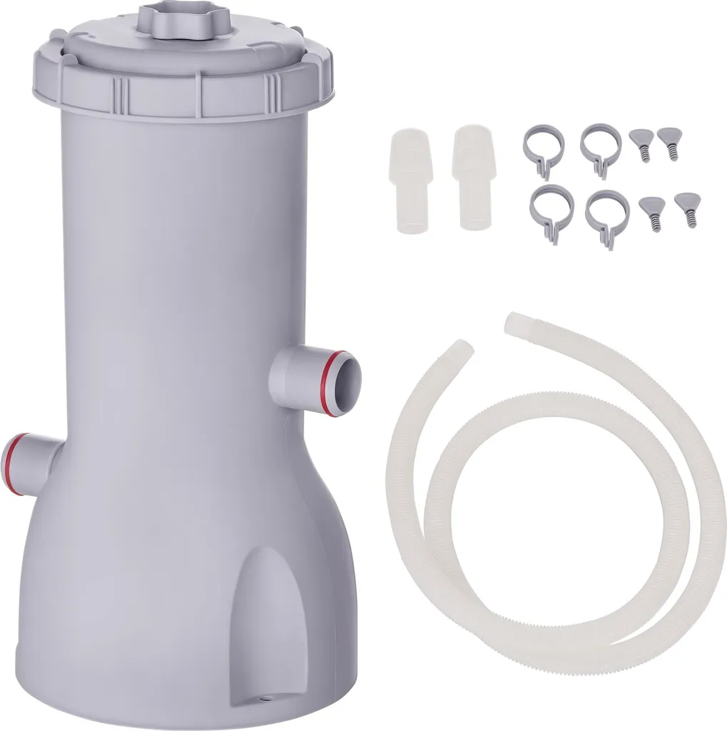 Pompe de filtration Outsunny 3785 L/h pour piscine hors sol 90 W